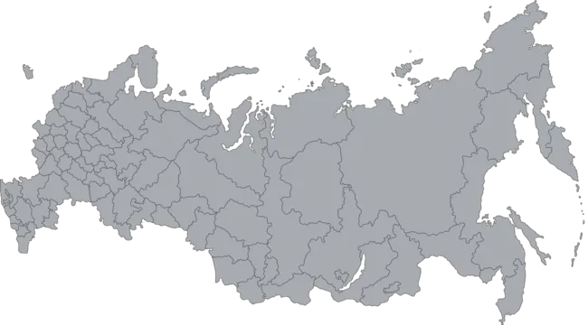 Карта объектов по России